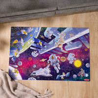 Puzzle podłogowe z efektem fluorescencyjnym 48 el. Kosmos Melissa & Doug