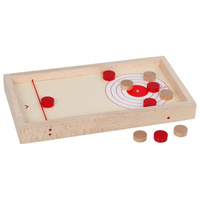 Drewniana gra zręcznościowa Super Puck i Curling 2w1 Goki