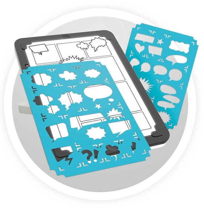 Tablet kreatywny dla dzieci 3 w 1 z podświetleniem Buki do odrysowywania komiksu flipbook