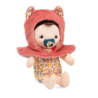 Lalka Jeanne w nosidełku Dzidziuś z akcesoriami 24 cm Lilliputiens