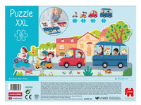 Wielkie puzzle XXL pojazdy Goula