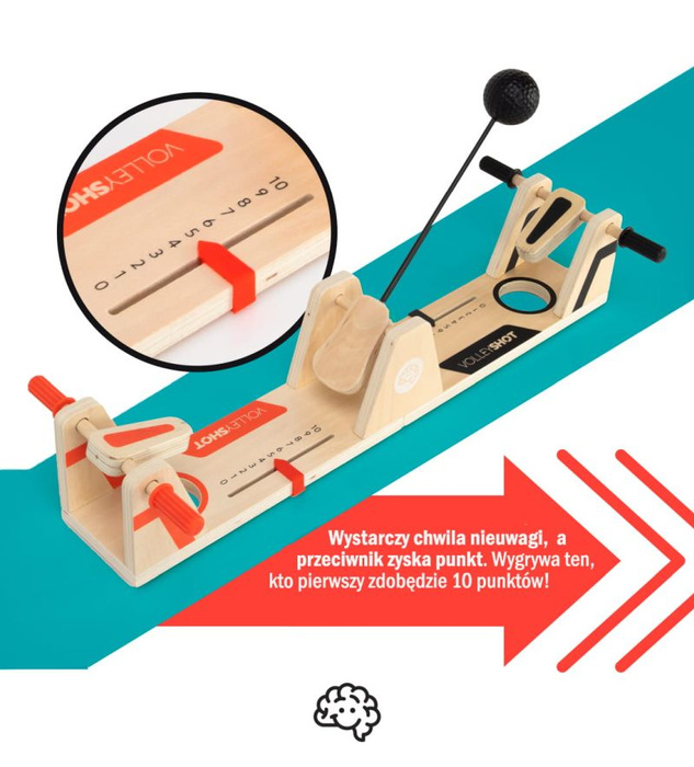 Strzał z Woleja Gra Zręcznościowa Fat Brain Toy