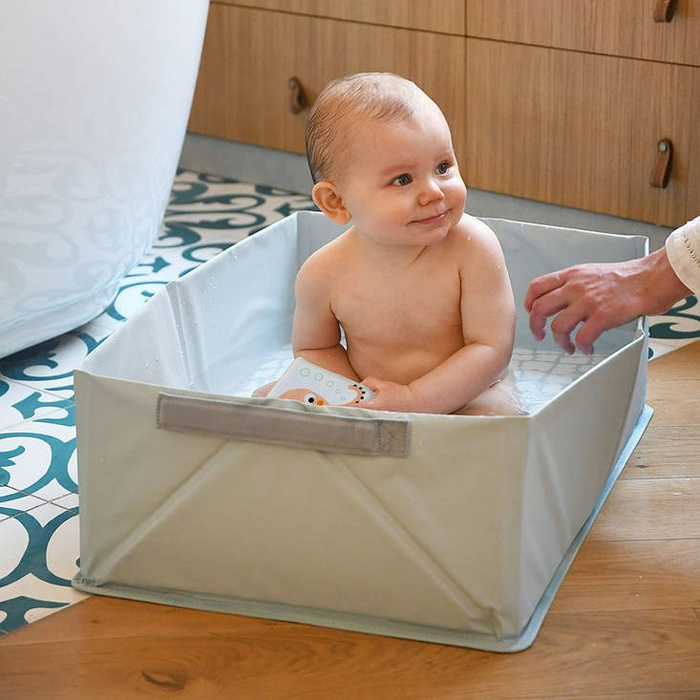 Składana wanienka dla dziecka Cameleo Pop Up Bath Green Blue Beaba