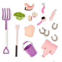 Przyczepa do przewozu koni z wyposażeniem Our Generation