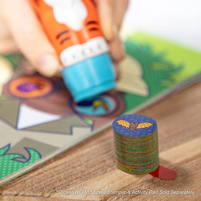 Sticker Wow Tygrys zestaw 300 naklejek uzupełniających Melissa & Doug