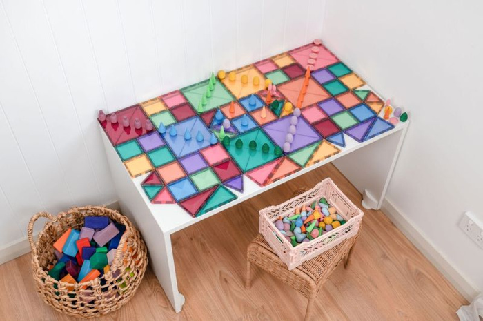 Klocki magnetyczne Pastel Starter Pack 64 el. Connetix