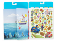 Naklejki wielokrotne Psi Patrol Restickable Stickers Flip-Flap Pad – Adventure Bay Melissa & Doug