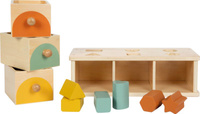 Edukacyjny sorter dla dzieci z szufladkami Montessori Small Foot