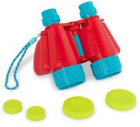 Regulowana lornetka dla dzieci B.Toys – pasek na rękę, zaślepki