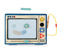 Znikopis z magnetycznym ekranem do rysowania Puce & Pilou Moulin Roty