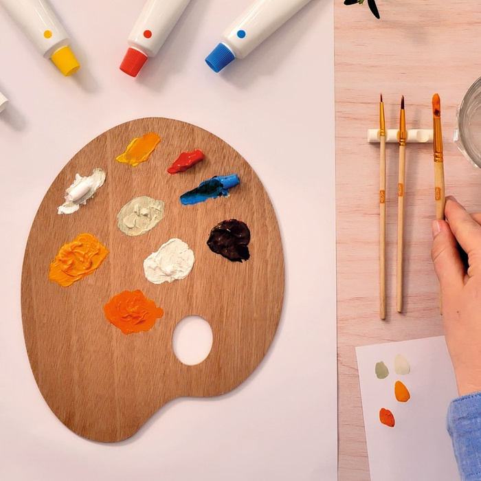 Atelier Grands Augustins Zestaw artystyczny dla dorosłych Ryby i ptaki na tle kwiatów Atelier 23 Djeco 