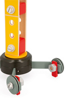 Drewniany dźwig do składania z narzędziami Janod