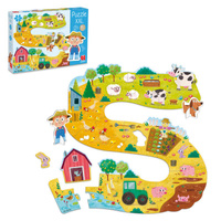 Wielkie puzzle XXL Gospodarstwo i życie na wsi Goula
