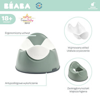 Nocnik z wyjmowanym wkładem Sage Green Beaba