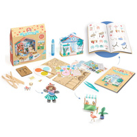Drewniany domek dla lalek diy mini Mi House Mia Djeco 