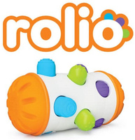 Roller sensoryczny dla dziecka Rolio Bobo Roller Fat Brain Toys