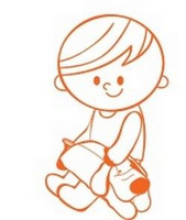 Duża uspokajająca nakładka na uda poprawiająca koncentrację i skupienie pies czerwony Training2s K's Kids