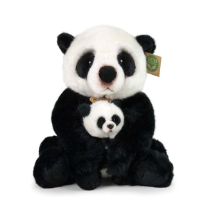 Pluszak dla dzieci Panda z młodym 27 cm Rappa