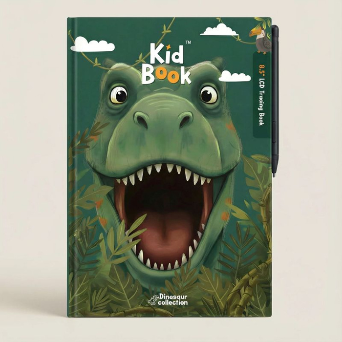 KidBook Tablet graficzny do rysowania dla dzieci Dino Kidinex
