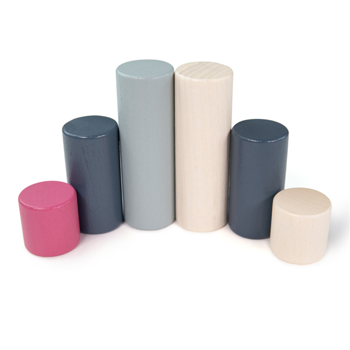Zestaw drewnianych klocków Bigjigs Toys 