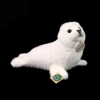 Pluszak dla dzieci foka biała 30 cm Rappa maskotki