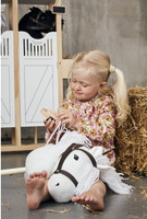 Koń na kiju biały Hobby Horsing Astrup