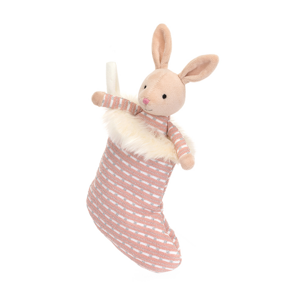 Króliczek w Lśniącej Skarpecie 20 cm Jellycat pluszaki dla dzieci