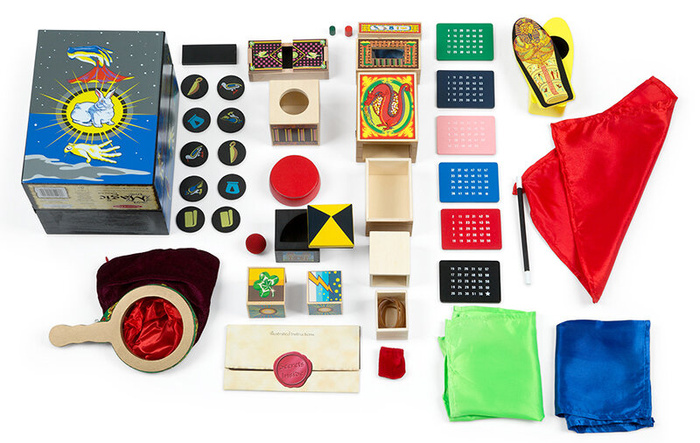 Drewniany zestaw magiczny Deluxe Melissa and Doug