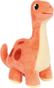 Maskotka dinozaur brontozaur czerwony Small Foot