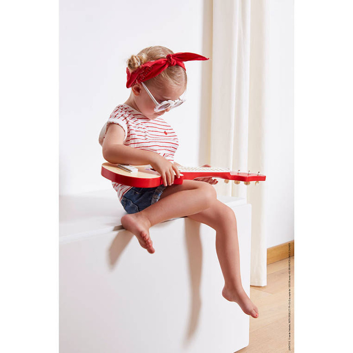 Dziecięca Gitara rockowa Confetti instrument muzyczny Janod