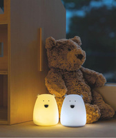 Lampki nocne dla dzieci Mini Miś w kolorze Biały i Arktyczny Błękit 2 szt Rabbit & Friends