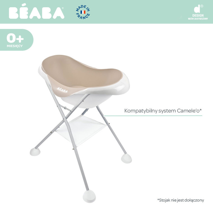 Wanienka do kąpieli niemowląt Camele’o Clay Beaba