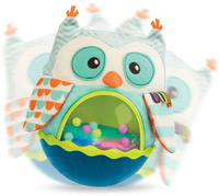 Wańka-wstańka Owl Be Back Sensoryczna sowa B.Toys – światło i dźwięk