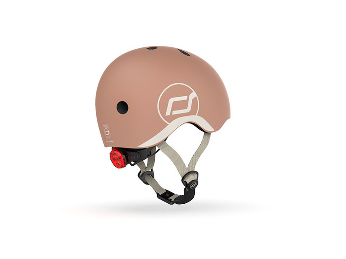 SCOOTANDRIDE Kask XXS-S dla dzieci 1-5 lat Mocha