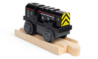 Lokomotywa z napędem spalinowa na baterie do kolejki Diesel Shunter Bigjigs Rail 