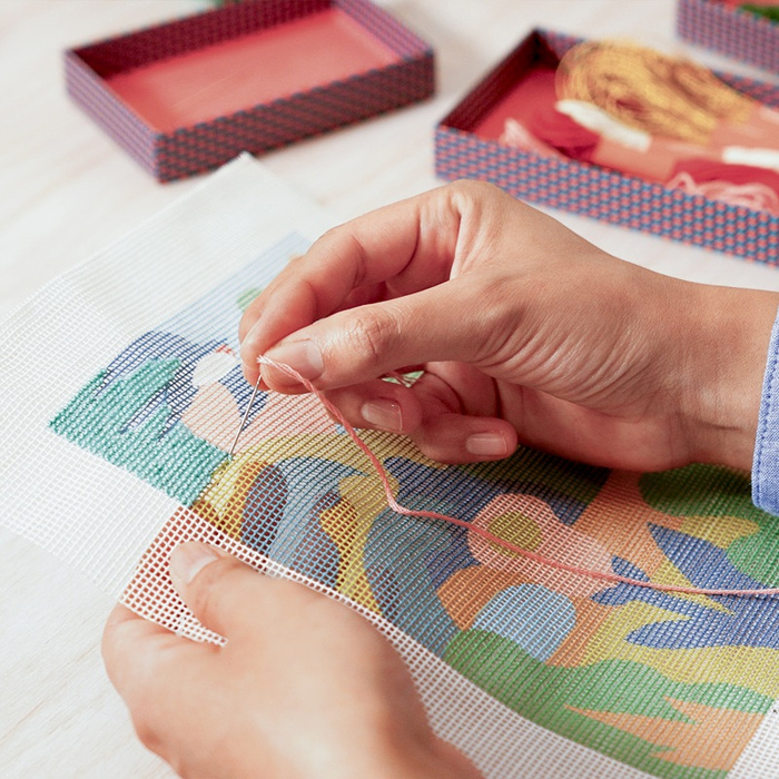 Djeco Zestaw artystyczny dla dorosłych Atelier 65 Haft gobelinowy