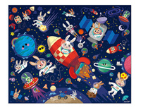 Zestaw puzzli Rakieta kosmiczna 54 elementy Janod