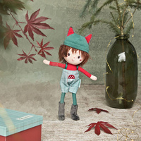 Przytulanka lalka-chłopiec Louis 32cm wysokości w ozdobnym pudełku LILLIPUTIENS