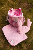 Torba na dodatki do Hobby Horse sztruksowa różowa Astrup