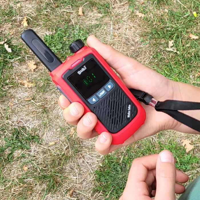 Zestaw 2 walkie-talkie z 5-cio km zasięgiem Buki