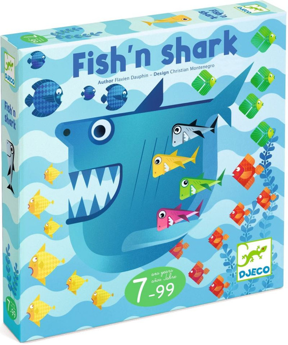 Gra strategiczna dla dzieci Fish'n Shark Djeco