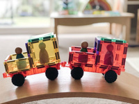 Klocki magnetyczne dla dzieci Rainbow Motion Pack 24 el Connetix