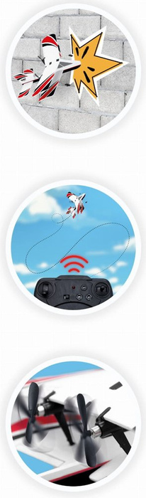 Samolot zdalnie sterowany dwupłatowiec Buki – duży zasięg