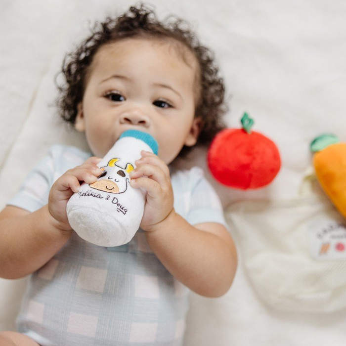 Zestaw zabawek sensorycznych miękkie produkty spożywcze Fill & Spill Melissa and Doug