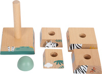 Układanka drewniana wieża na paliku Safari Small Foot