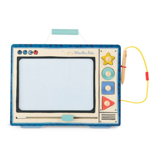 Znikopis z magnetycznym ekranem do rysowania Puce & Pilou Moulin Roty