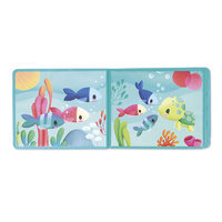 Książeczka dla dzieci do kąpieli z psikawkami Przyjęcia nad wodą Janod