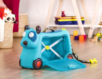 Interaktywny jeździk walizka dla dzieci On the Gogo Woofer Pies B.Toys