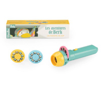 Latarka z projektorem Przygody Berka Moulin Roty