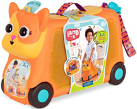 Interaktywny jeździk walizka dla dzieci Gogo Ride-On Lolo Kot B.Toys